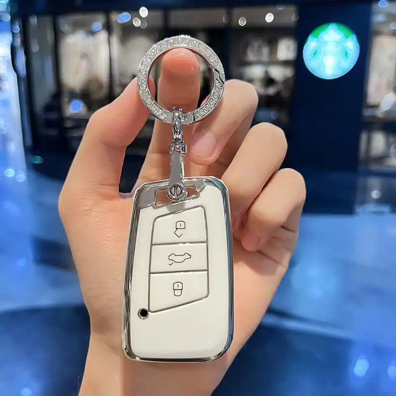 Premium VW Key Chain with Soft TPU Cover 5 VW Key chain