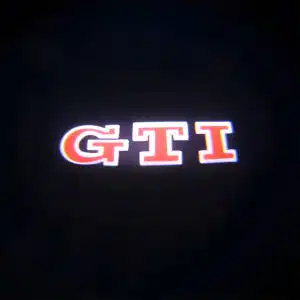 VW GTI Door Light​s Logo