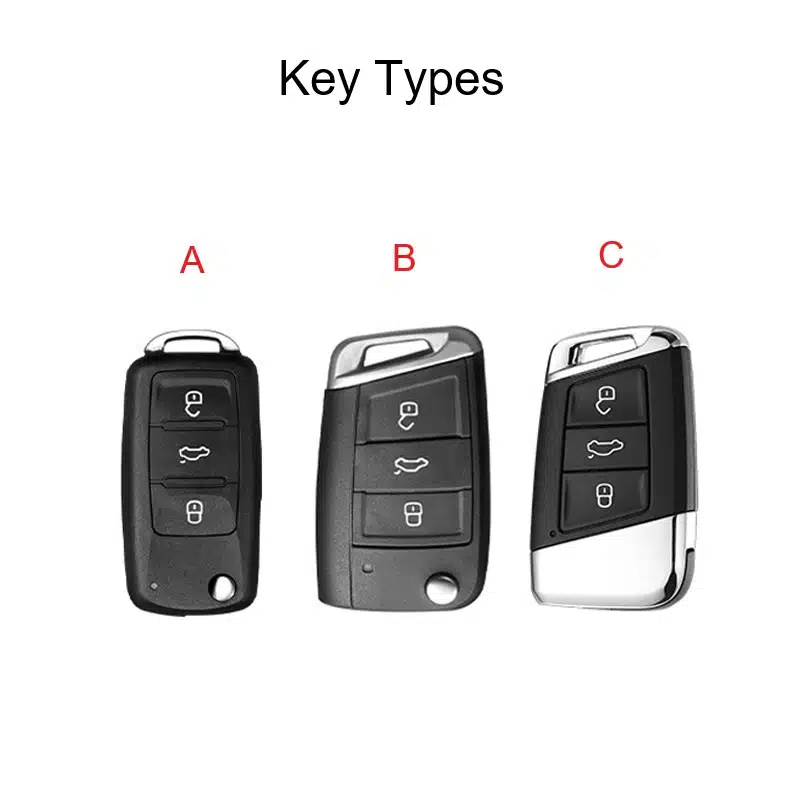 Premium VW Key Chain with Soft TPU Cover 6 VW Key chain