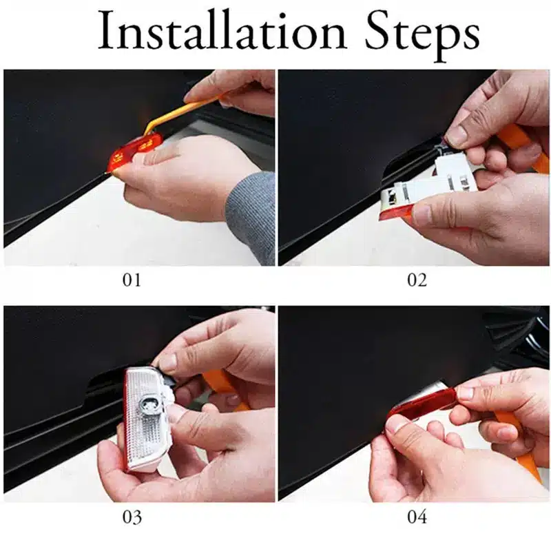 2Pcs/Set VW CC Door Lights (2009-2020) 10 2Pcs/Set VW CC Door Lights (2009-2020) - Image 10