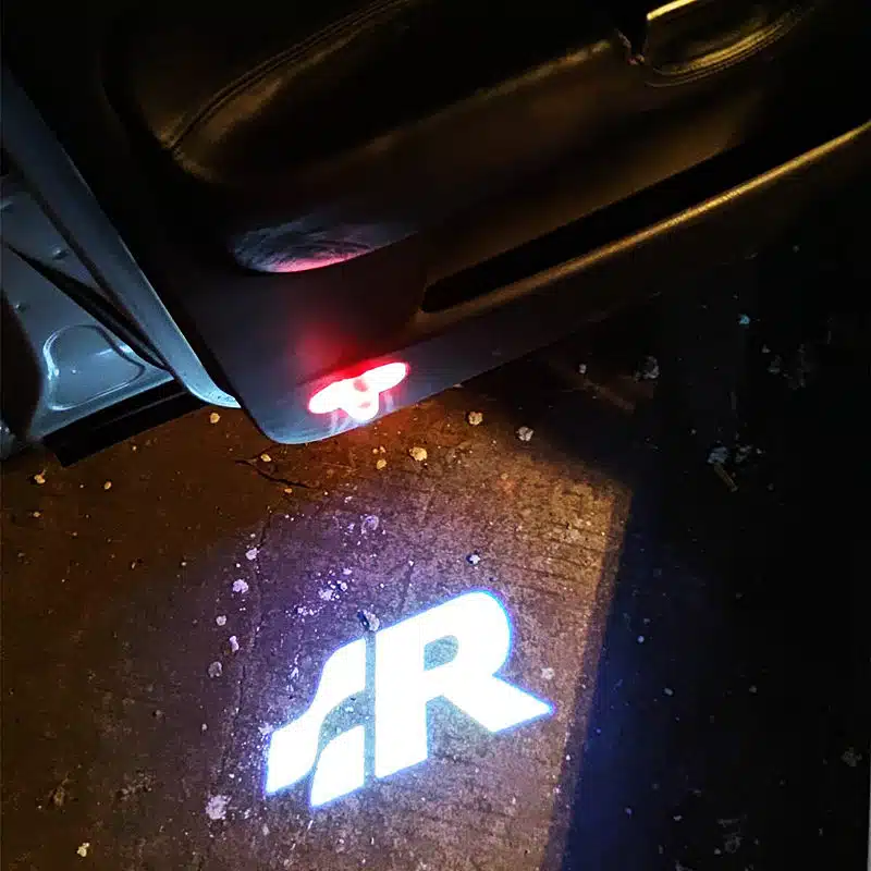 2Pcs/Set VW Golf R Door Lights 2 2Pcs/Set VW Golf R Door Lights - Image 2