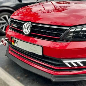 VW Jetta light up emblem 2015–2025 illuminated white LED front badge