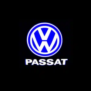 VW Passat Door Lights Logo