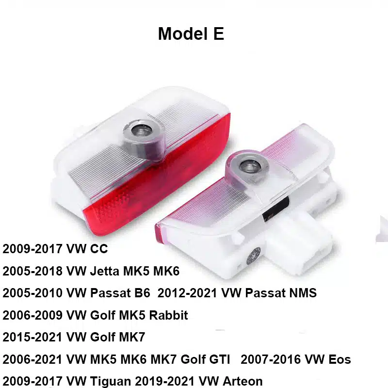 2Pcs/Set VW Golf R Door Lights 7 2Pcs/Set VW Golf R Door Lights - Image 7