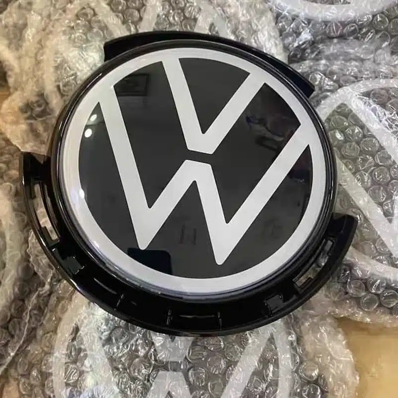 VW ID.7 Front LED Emblem (2023–Present) | Illuminated Front Badge Upgrade 5 VW ID 7 light up emblem -front view