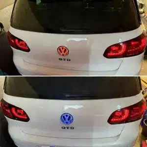 VW Golf MK6 Rear LED Emblem