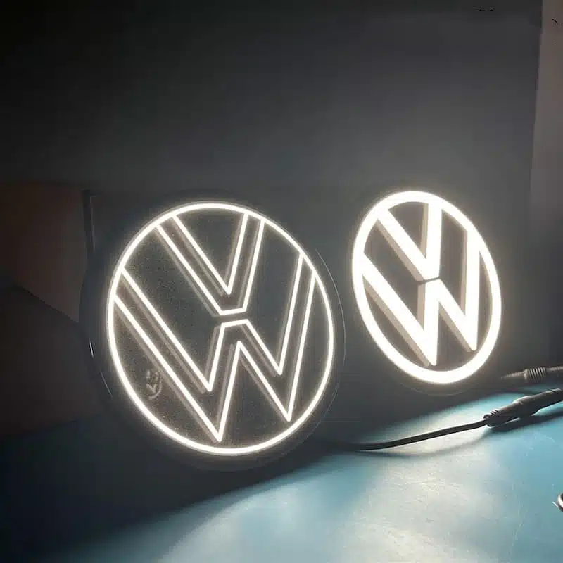 VW Caddy Light Up Emblem – LED Badge for Caddy Van & Life (2021–Present) 3 VW Caddy Light Up Emblem – LED Badge for Caddy Van & Life (2021–Present) - Image 3